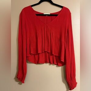 Red Women's Top